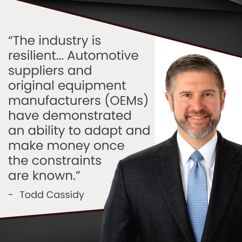 8677Q&A With Automotive and Aftermarket Investment Banking Expert Todd Cassidy
